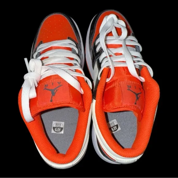 Jordan 1 Retro Low SE GS Halloween Orange (DV1335-800) Size 6.5Y/8 Women’s
