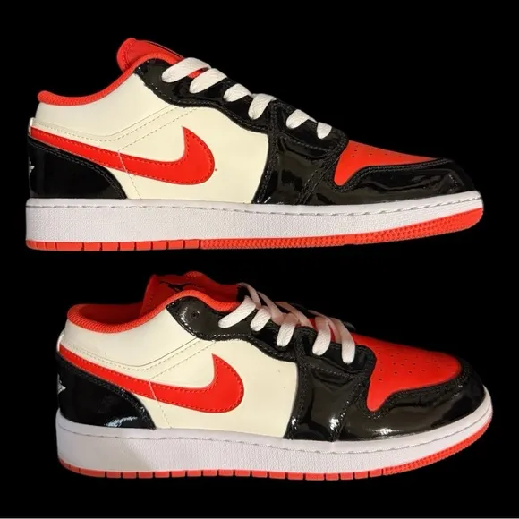 Jordan 1 Retro Low SE GS Halloween Orange (DV1335-800) Size 6.5Y/8 Women’s