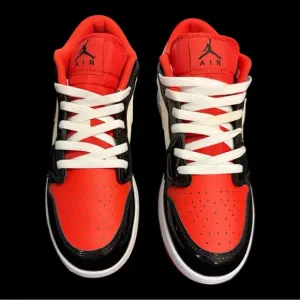 Jordan 1 Retro Low SE GS Halloween Orange (DV1335-800) Size 6.5Y/8 Women’s