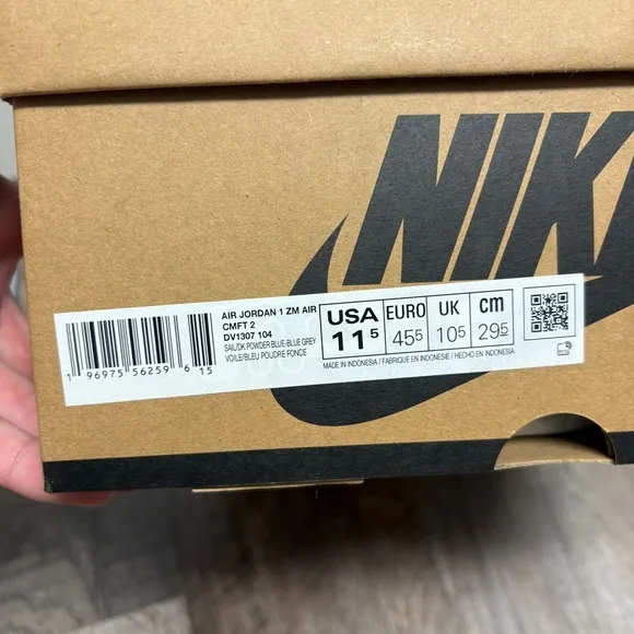 Jordan 1 Zoom CMFT Shoes Size 11.5