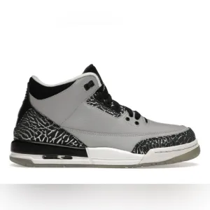 Jordan 3 Retro Wolf Grey (GS) Big Kids Shoes | PRELOVED 🩶🩶👟👟UNISEX!!