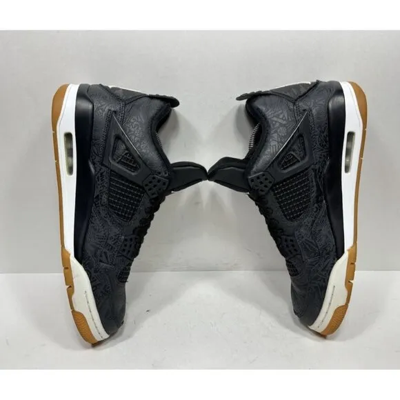 Jordan 4 Retro Laser 30th Anniversary 2019 CI1184-001 Men’s Size 9.5 Shoes