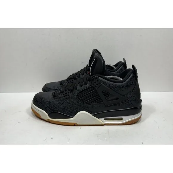 Jordan 4 Retro Laser 30th Anniversary 2019 CI1184-001 Men’s Size 9.5 Shoes