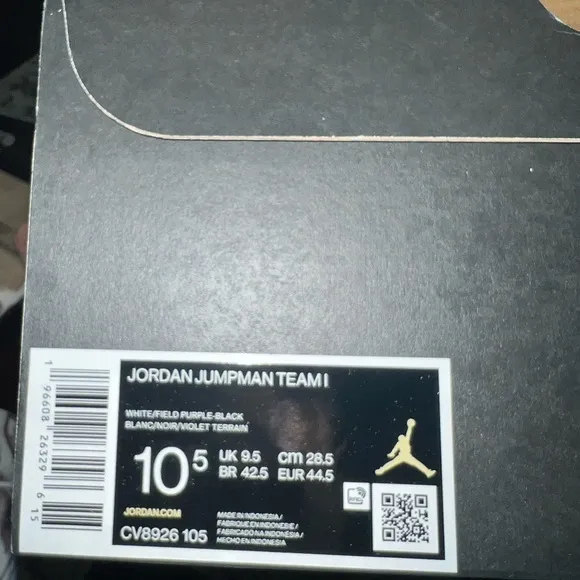 Jordan Jumpman team 1 men’s shoes size 10.5 new