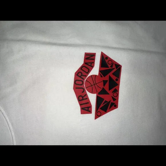 Jordan Men’s Nina Chanel Abney White T-shirt Sample