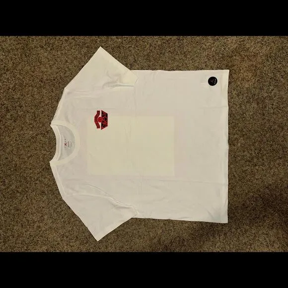 Jordan Men’s Nina Chanel Abney White T-shirt Sample