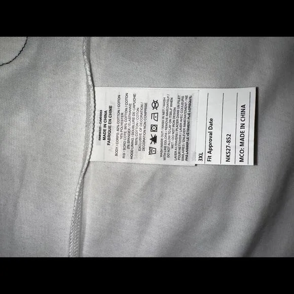 Jordan Men’s Nina Chanel Abney White T-shirt Sample