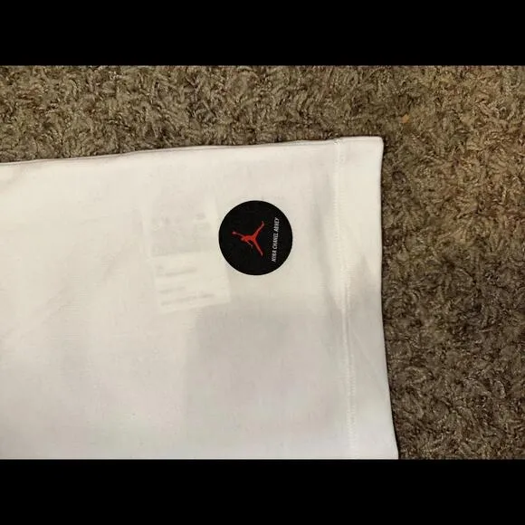 Jordan Men’s Nina Chanel Abney White T-shirt Sample