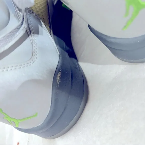 Jordan Retro 5 Green Bean Shoes