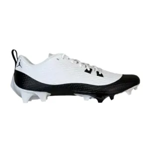 JORDAN VAPOR EDGE SPEED 360 2 FOOTBALL CLEATS WHITE/BLACK MEN'S SIZE 12 NEW
