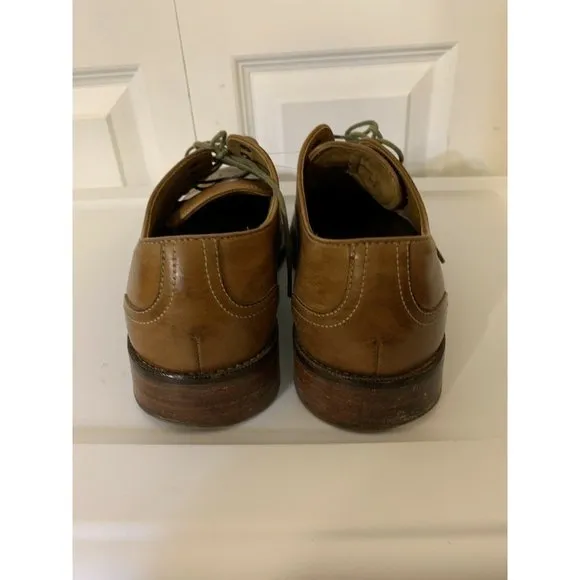 Joseph‎ Abboud Oxfords Men’s Sz 9D Brown Leather Dress Shoes
