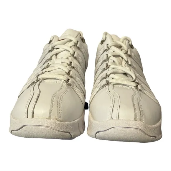 K-Swiss Limited Edition Evar Tennis Shoes 0668113 White Men's Size 12