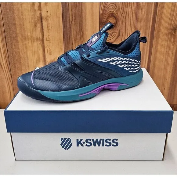 K-Swiss Speed-Trac Blue Surge 70' Men's Tennis Court Shoes Size 9