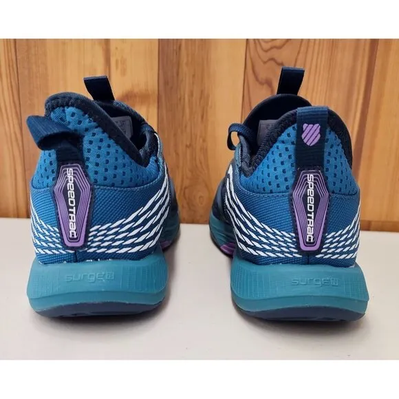 K-Swiss Speed-Trac Blue Surge 70' Men's Tennis Court Shoes Size 9