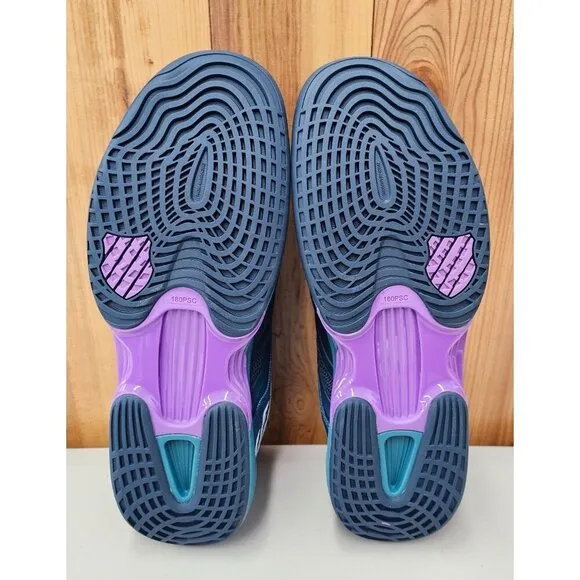 K-Swiss Speed-Trac Blue Surge 70' Men's Tennis Court Shoes Size 9