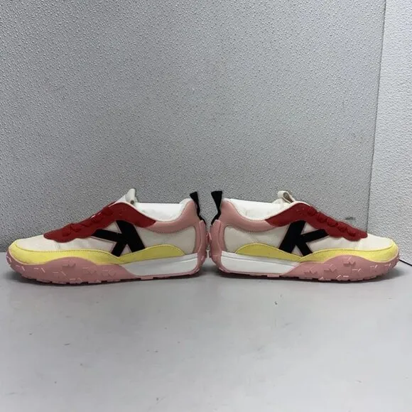 Kate Spade “K As In Kate” Sneakers – Women’s Size 8.5 – Cream/Dancer Pink – New