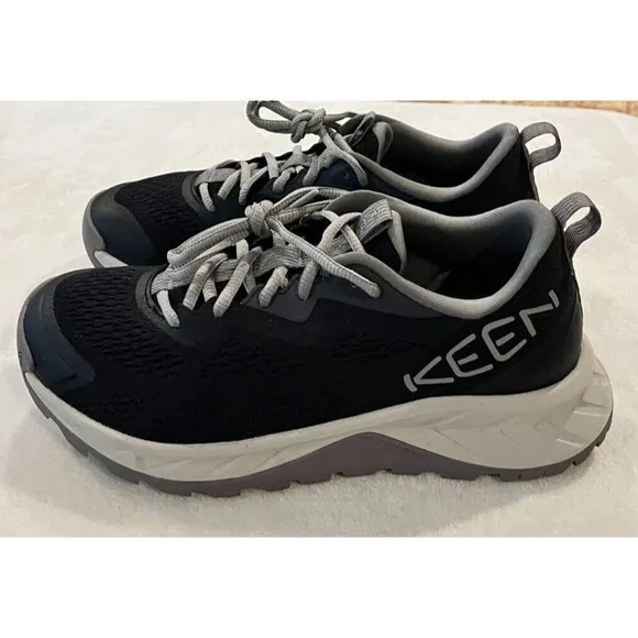 Keen Versacore Speed Shoes Size 9.5 Black Trail Runners Hiking Mens Sneakers NEW