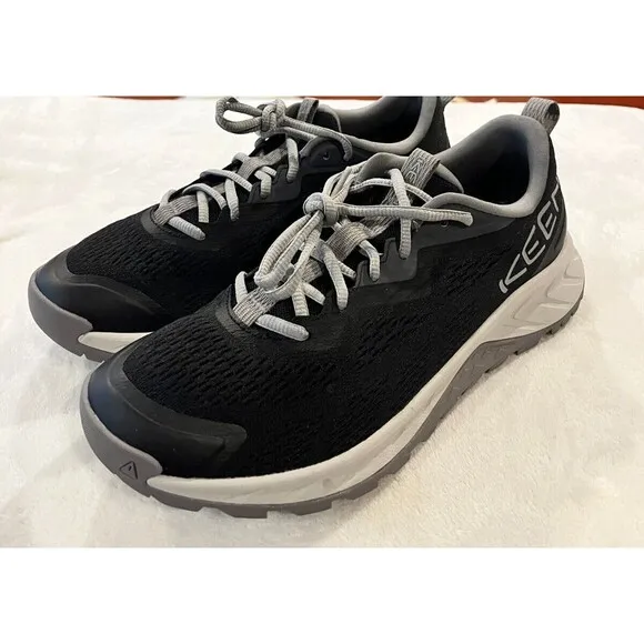 Keen Versacore Speed Shoes Size 9.5 Black Trail Runners Hiking Mens Sneakers NEW