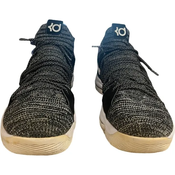 Kevin Durant Nike KD Men Size 10 Oreo 2017 Basketball Shoes