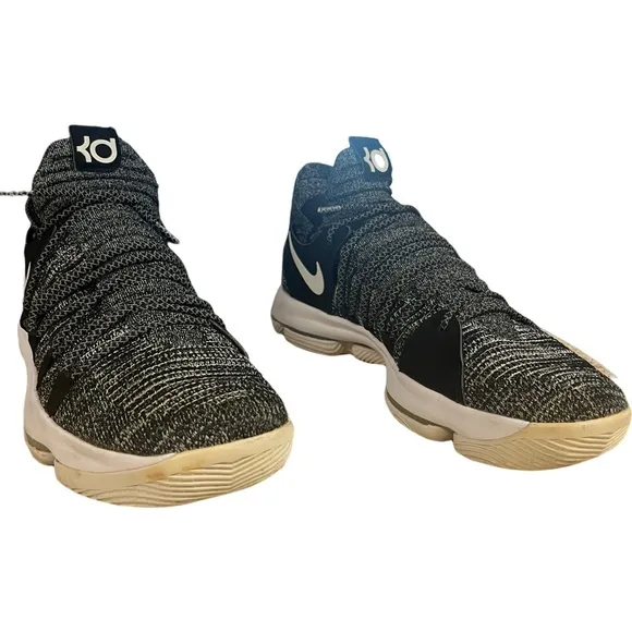 Kevin Durant Nike KD Men Size 10 Oreo 2017 Basketball Shoes