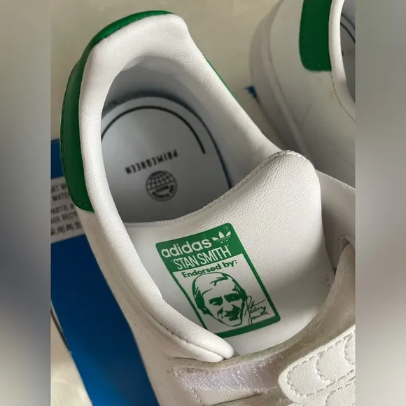 Kids Unisex Adidas Stan Smith Originals Shoes Size 1 for Little Kids