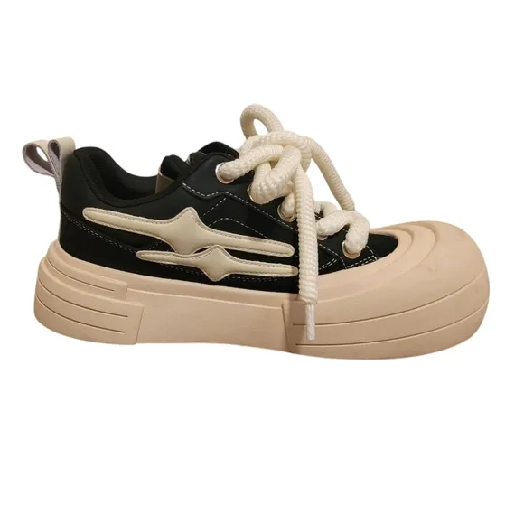 KillWinner Smile Life Sneaker SKATE BOARDING Sneaker Chunky Lace Shoes Unisex