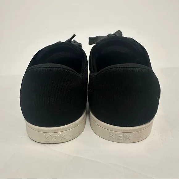 Kizik Irvine black knit shoes Women’s 7.5W/ Men’s 6W