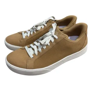 Kizik Irvine Maple Sugar Sneaker Unisex Men’s 7.5 Women’s 9 Brown Lace Pull On