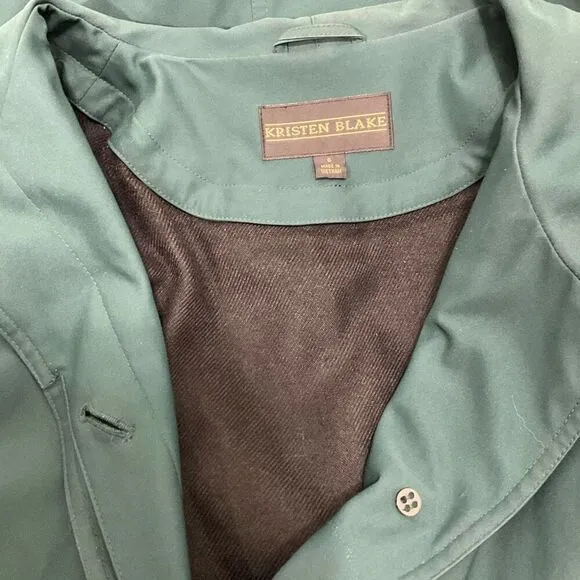 KRISTEN BLAKE Trench Coat With Liner