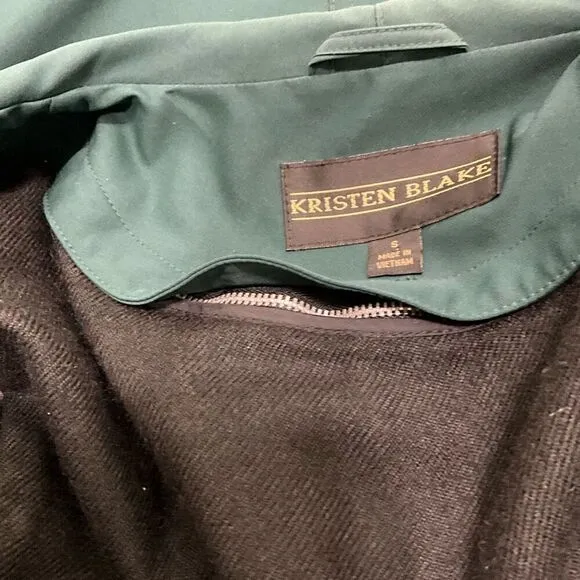 KRISTEN BLAKE Trench Coat With Liner