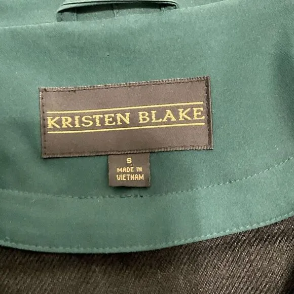 KRISTEN BLAKE Trench Coat With Liner