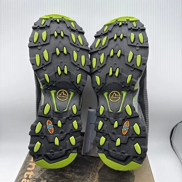La Sportiva 536BG Wildcat Mens Trail Running Shoes Size‎ 11.5 NIB Black Green