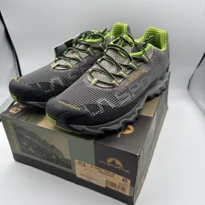 La Sportiva 536BG Wildcat Mens Trail Running Shoes Size‎ 11.5 NIB Black Green