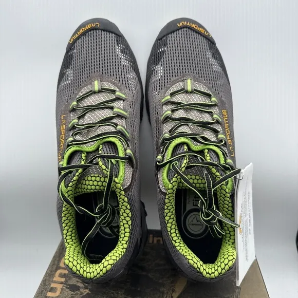 La Sportiva 536BG Wildcat Mens Trail Running Shoes Size‎ 11.5 NIB Black Green
