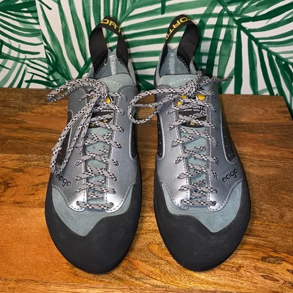 La Sportiva Nago Lace Tied Rock Climbing Shoes Women’s US 7.5