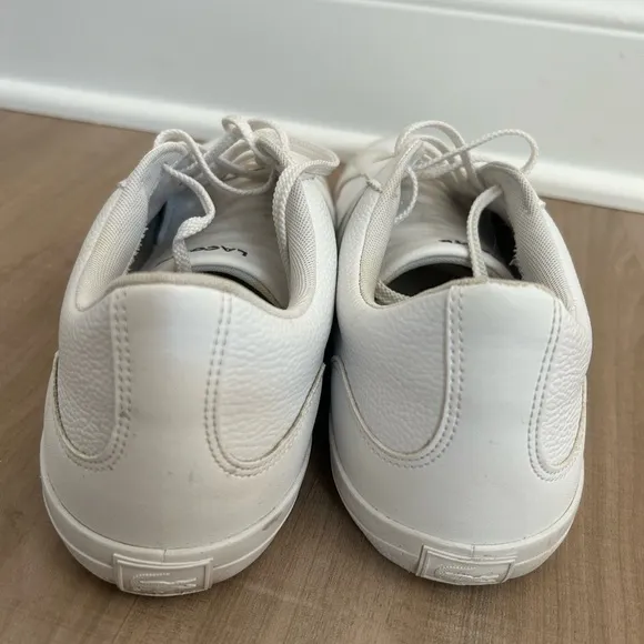 Lacoste Men’s Lerond Tennis Shoes White Size 12