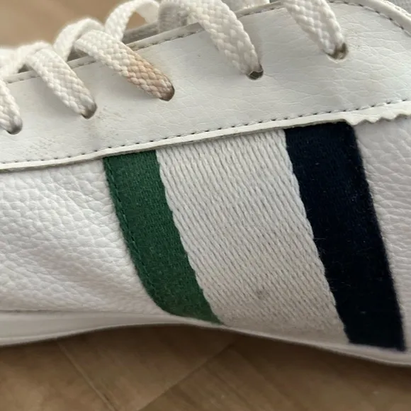 Lacoste Men’s Lerond Tennis Shoes White Size 12
