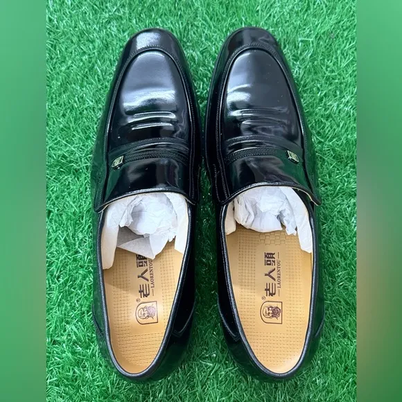 Laorentou Men’s Black Shoes