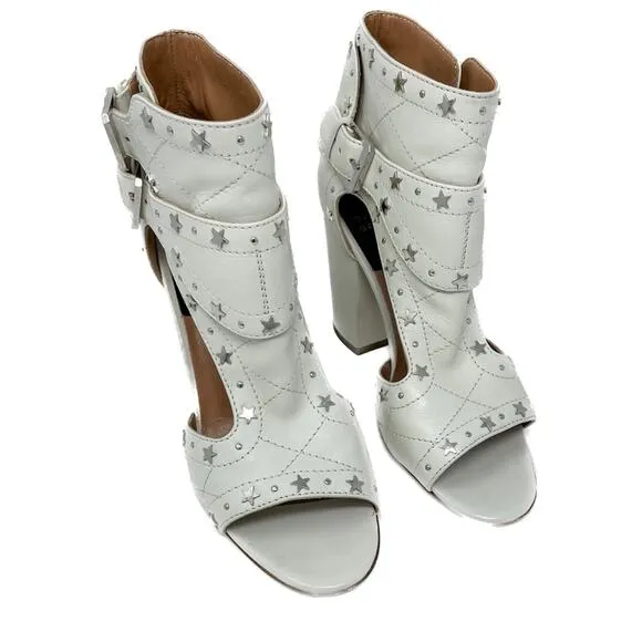 Laurence Dacade Rush Star Studded Quilted Bootie Sandal size FR36.5/ US 5.5