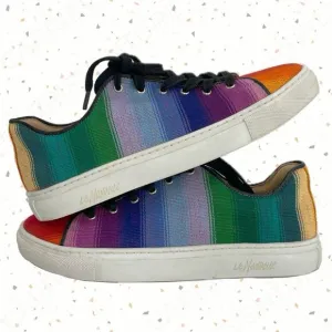 Le Mondeur The Arco Iris Mayan Hands Guatemalan Fair Trade Unisex Rainbow Shoes