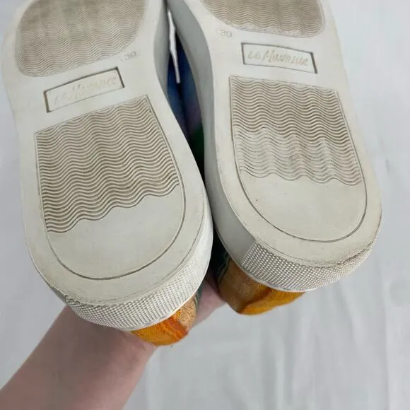 Le Mondeur The Arco Iris Mayan Hands Guatemalan Fair Trade Unisex Rainbow Shoes