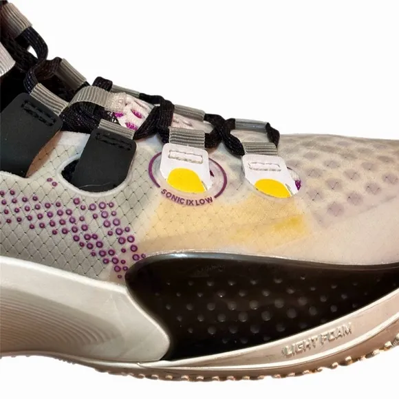 Li-Ning Sonic 9 Low Men’s Shoes Basketball Sneakers ABAR039-1H Size 10