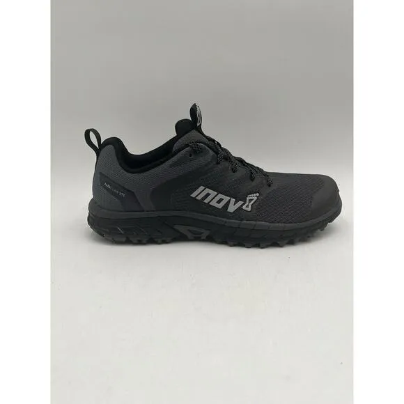 LIGHTLY USED Inov8 PARKCLAW 275 Unisex Athletic Sneaker Black/Grey Sz 8.5M 10W80