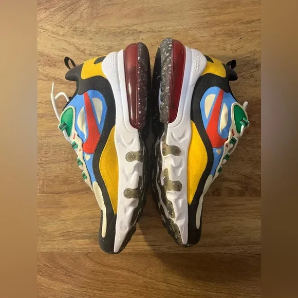 🩷✨LIKE NEW‎ 2020 AIR MAX 270 REACT MULTICOLOR - SIZE 6.5✨🩷