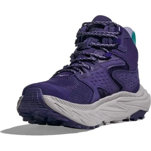 Like new Hoka OneOne Anacapa 2 Mid GTX Gore-Tex Hiking Shoes Women's Sz 7