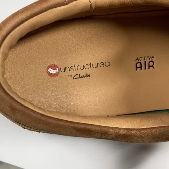 Like New! Men’s Unstructured Suede Shoes by Clarks