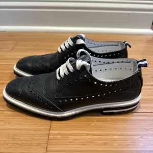 Loriblue Men’s Leather Shoes Navy Size IT41/ US 9.5