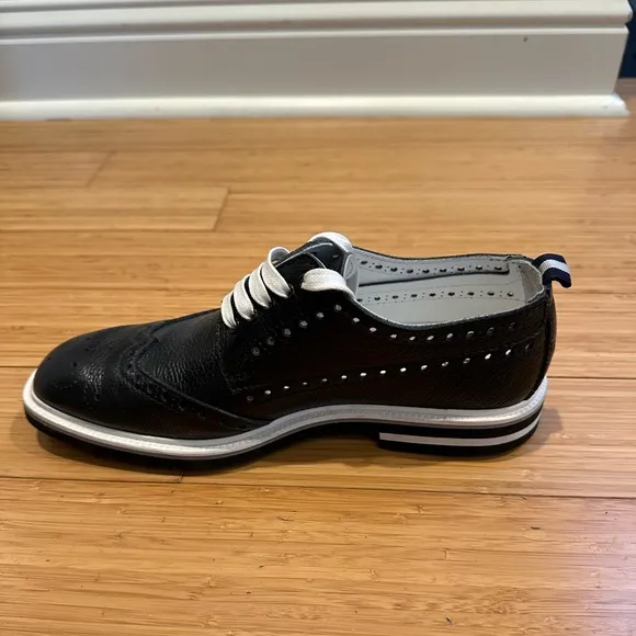 Loriblue Men’s Leather Shoes Navy Size IT41/ US 9.5