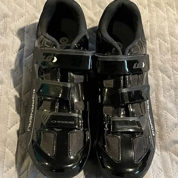 Louis Garneau HRS-80 cycling shoes men’s size 45 US 10.75 black‎ NWOB