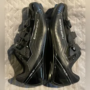 Louis Garneau HRS-80 cycling shoes men’s size 45 US 10.75 black‎ NWOB